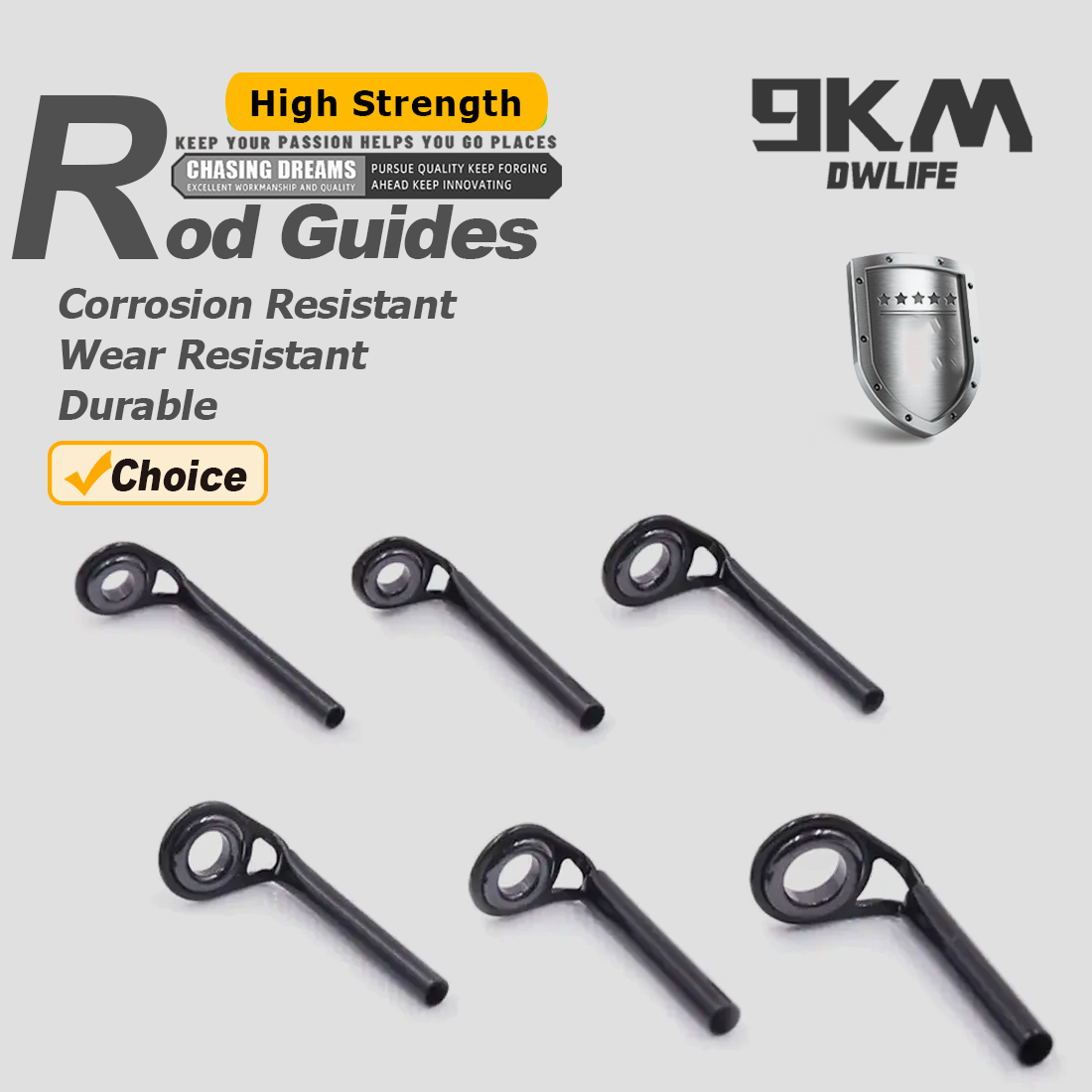 Fishing Rod Guide Replacement - 낚싯대 가이드 5~10pcs MKT 낚싯대 수리