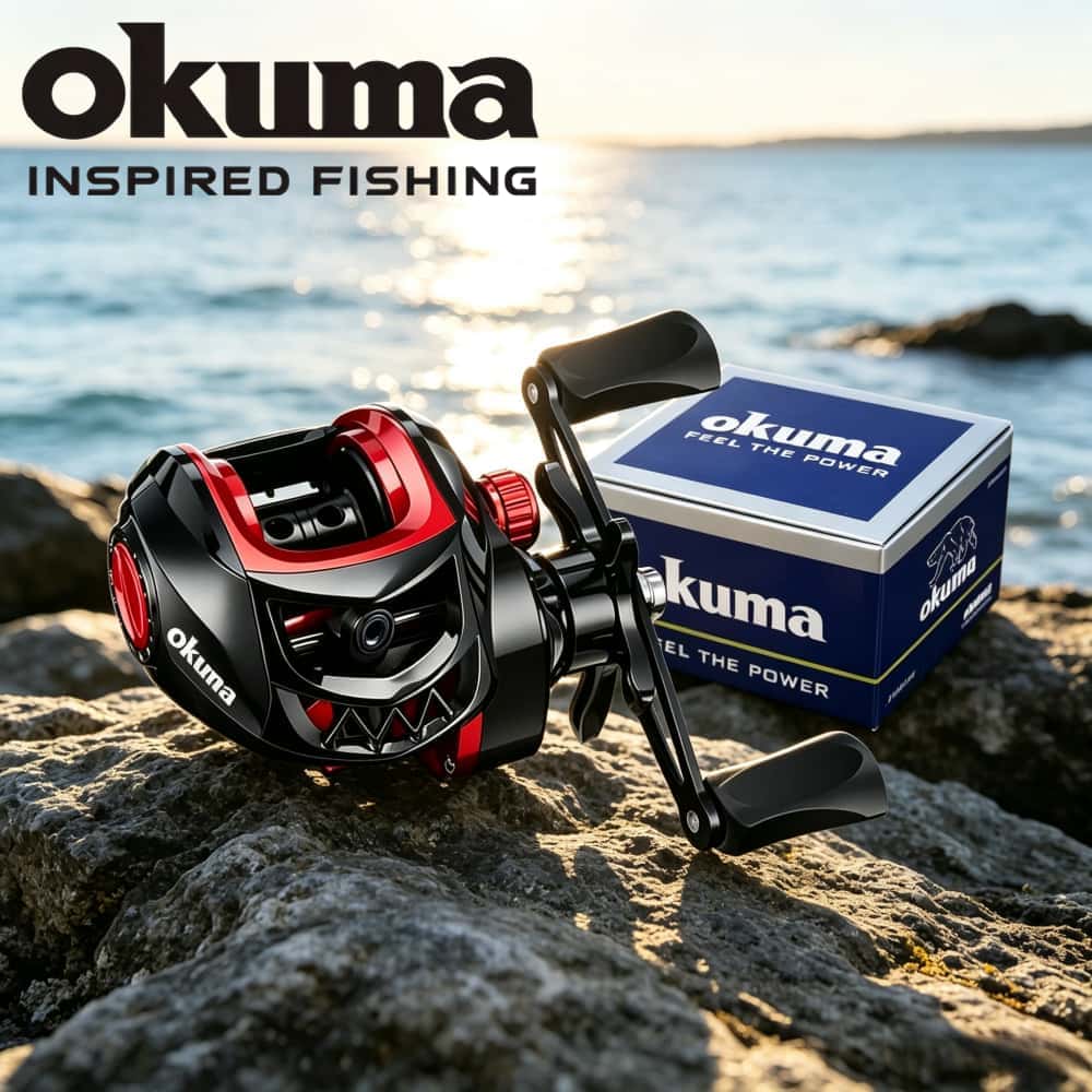 Abu Garcia Reel Max - 오쿠마 베이트캐스팅 낚시릴 7.2:1 고속비 8kg