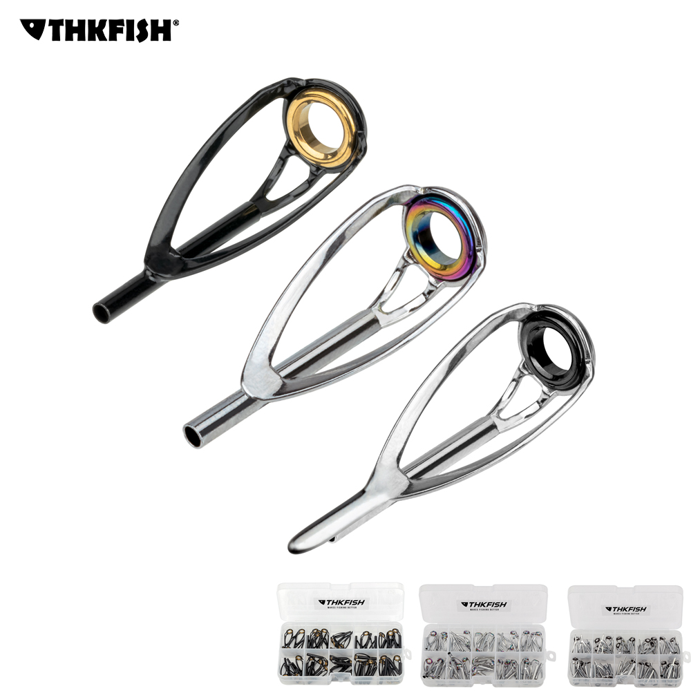 Fishing Rod Guide Replacement - THKFISH 50pcs 낚싯대 탑 팁 수리