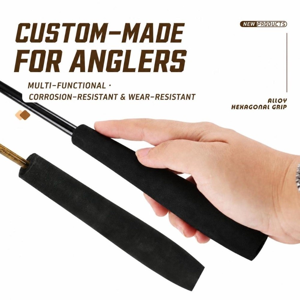 Fishing Rod Repair Kit - 휴대용 EVA 낚싯대 손잡이 슬림형 싱글