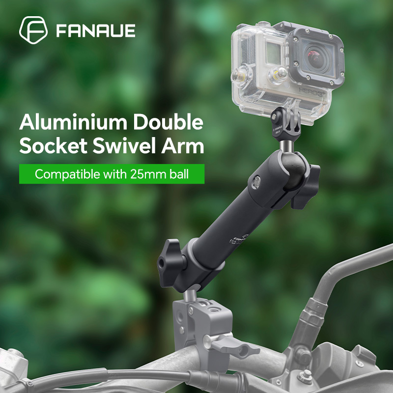 Fishing Rod Holder - FANAUE 오토바이용 휴대폰 거치대, 2방향 회전