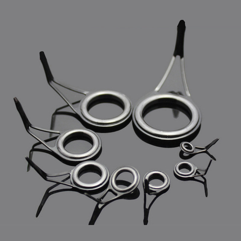 8개입 낚싯대 가이드 링, 마찰 방지 세라믹 낚싯대 팁 - Fishing Rod Guide Replacement 리뷰 및 가격