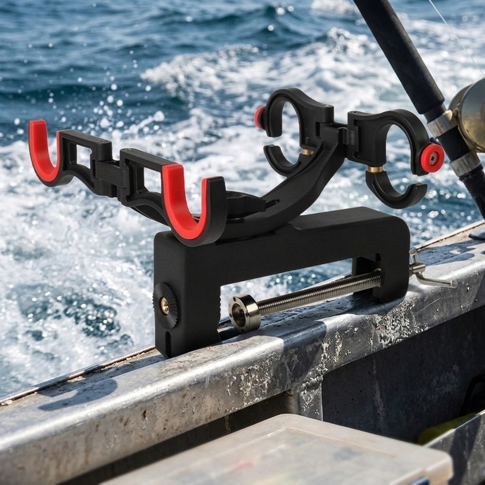 헤비듀티 더블헤드 보트 낚싯대 홀더 – 녹 방지 및 안 - Fishing Rod Boat 리뷰 및 가격