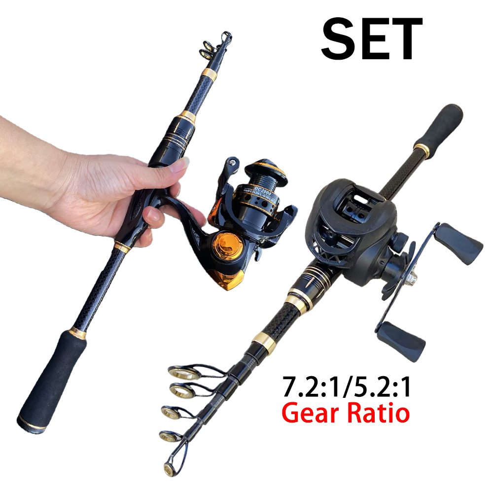 낚시 장비 세트 짧은 낚싯대 릴 콤보 세트 1.8m/2 - Fishing Rod Combo 리뷰 및 가격