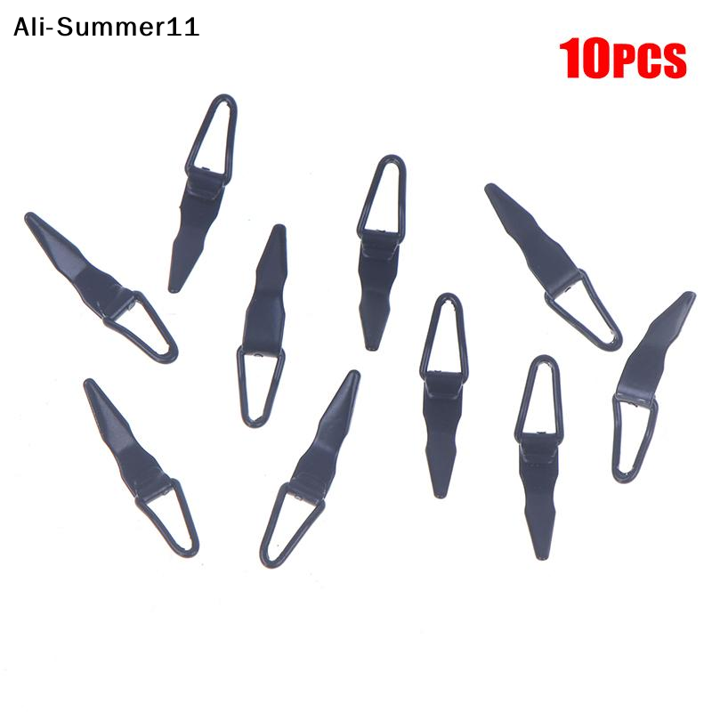 【11A】10개 DIY 루어 액세서리 블랙 실버 스테인 - Fishing Rod Fly 리뷰 및 가격