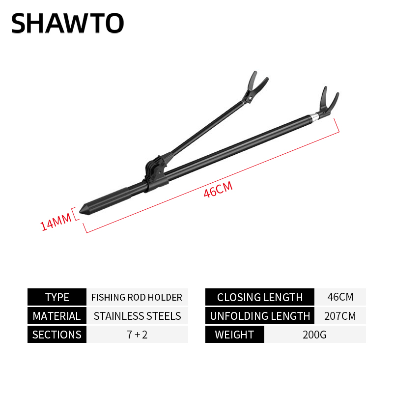쇼토 알루미늄 합금 다용도 낚싯대 거치대 360도 조절 - Fishing Rod Rack 리뷰 및 가격