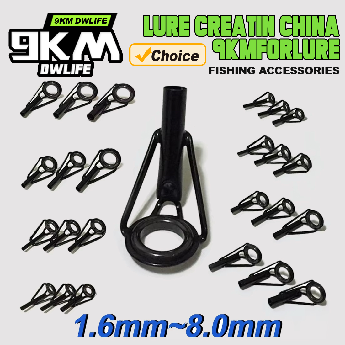 5Pcs 낚싯대 팁 가이드 수리 키트 스테인레스 스틸  - Fishing Rod Guide Replacement 리뷰 및 가격